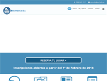 Tablet Screenshot of euci.edu.uy